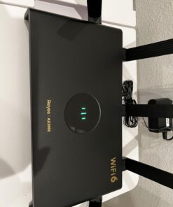 Reyee AX3000 Wi-Fi 6 Router, Dual Band Internet, 802.11ax Wireless, Coverage up to 3,000 Sq. Ft., Gigabit Wan Aggregation, WPA3, Smart VPN for Large Home (RG-E4), 2023 Release 55 61tpfItGHCL
