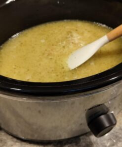 Hamilton Beach 6-Quart Slow Cooker with 3 Cooking Settings, Dishwasher-Safe Stoneware Crock & Glass Lid, Silver (33665G) 32 61tqnpaFB7L