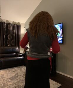 RENPHO Weighted Heating Pad for Back Pain Relief, FSA HSA Eligible, Electric Heat Pads for Neck and Shoulders, Fast-Heating, Auto Shut Off, Christmas Gifts for Women Men Mom Dad, ETL Certified, Gray A-gray-24"x33'' 43 61tqwkUOQPL