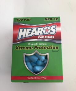HEAROS Xtreme Foam Earplugs, 33dB NRR Ear Plugs, 100 Pairs, Foam Ear Plugs Noise Reduction & Hearing Protection 28 61trJJOtpPL 2