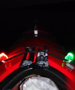 Bright Eyes Green & Red Portable Marine LED Boating Lights - Boat Bow or Stern Safety Lights - Water-resistant 41 61tsZFEk0L