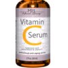 DOUBLE SIZED (2 oz) PURE VITAMIN C SERUM FOR FACE With Hyaluronic Acid - Anti Wrinkle, Anti Aging, Dark Circles, Age Spots, Vitamin C, Pore Cleanser, Acne Scars, Organic Vegan Ingredients 20 61tt44rfWwL