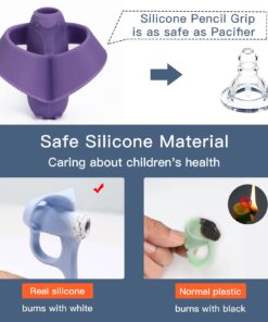 ZZWS Pencil Grips Toddlers Pencil Grippers 5 Stage Progressive Pencil Grips for Kids Handwriting Finger Pen Grippers Writing Posture Correction Tools for Home Preschool Classroom (5Pcs) 02-5pcs 5 stage pencil grips 11 61tuMWTYyvL