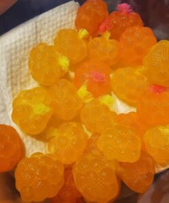 Atlas Mike's Fishing Super Soft Spawn Net 3" X 3" Squares Orange 7 61tvxsyn5wL