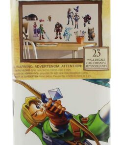 RoomMates RMK2780SCS Nintendo Zelda: Ocarina Of Time 3D Peel and Stick Wall Decals Zelda 3D Decals 24 61twAKJtSDL