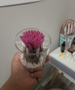 G2PLUS 100PCS Disposable Eyelash Brushes, Mascara Wands Applicator Makeup Kits, Eyelash Spoolies Brushes for Eyelash Extensions and Eyebrows (Rose) Rose 35 61twPj3p 1L