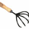 DeWit 5-Tine Cultivator with Short Handle, Lightweight & Durable Garden Tool with Comfortable Grip 20 61txZH rQeL