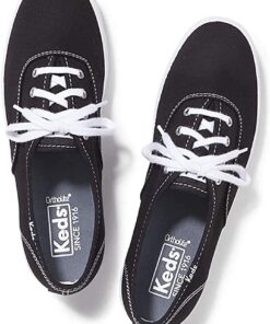 Keds Women's Champion Seasonal Fall 2016 Fashion Sneaker 5 Black Canvas 14 61txhzgNqUL