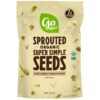 Go Raw Unsalted Sunflower & Pumpkin Seeds Mix, Sprouted & Organic, 14 oz. Bag | Keto | Vegan | Gluten Free Snacks | Superfood Unsalted Mix 16 Ounce (Pack of 1) 30 61ty2y7B72L