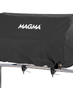 MAGMA Products A10-1291JB Rectangular Grill Cover, 12 inch x 24 inch Primary Cooking Grate Size, Jet Black