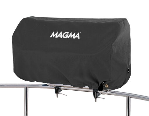 MAGMA Products A10-1291JB Rectangular Grill Cover, 12 inch x 24 inch Primary Cooking Grate Size, Jet Black