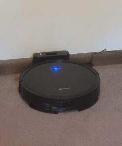 Coredy R550 Ultra Robot Vacuum and Mop Combo, 2200Pa Strong Suction, 2.76 Inch Thin, 120 Mins Runtime, Upgraded Smart Sensor Protection, Super Quite, Self-Charging Robotic Vacuum for Hard Floors, Tile 50 61tzebr7i7L
