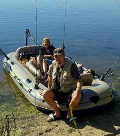 Intex Excursion 5 Person Boat Set 47 61u bjrfcZL