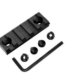 Alternative view of HooGou 7 Slot 3" 5 Slot 2" 13 Slot 5.25" Picatinny Weaver Rail Section for Keymod Handguard Mount Rail System Black (5 7 13 Slots Combination)