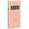 LuLu Wine Glass Markers - Metallic Colors 6 Pens Pack - Wine Charms Alternative 31 61u16702CNL