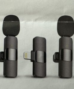 MAYBESTA Professional Wireless Lavalier Lapel Microphone for iPhone, iPad - Cordless Omnidirectional Condenser Recording Mic for Interview Video Podcast Vlog YouTube Black 29 61u1KNmtvnL