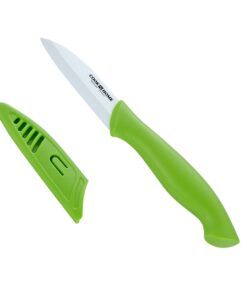 Cook N Home 9-Piece Ceramic Knife Set with Sheaths, Multicolor 19 61u1na7AYFL