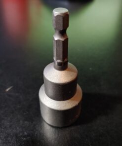 Quick Products QPLSJS Deluxe Quick-Connect Heavy-Duty Scissor Jack Leveling Socket for Power Drill - Each 25 61u3QQ3DJL