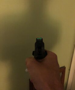 TRUGLO TFO Tritium & Fiber-Optic Handgun Sight | Durable Compact High-Visible Front & Rear Night Sight Set, Compatible with 1911 Handguns Green Front / Green Rear 1911 .260/.450 27 61u5JWb7BTL