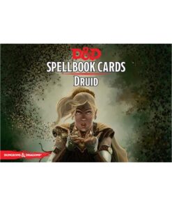 Gale Force Nine GF973903 Dungeons and Dragons Druid Spell Deck Game (110 Cards)
