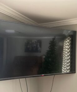 TV Mount, Full Motion TV Wall Mount Swivel Tilt for 26-60 Inch TVs and Monitors up to 70lbs, Single Stud Corner Outdoor Wall Mount TV Bracket Articulating Extension Leveling Max VESA 400X400mm 32 61u6Sbb3omL