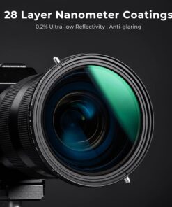 K&F Concept 82mm Variable Fader ND2-ND32 ND Filter and CPL Circular Polarizing Filter 2 in 1 for Camera Lens No X Spot Waterproof Scratch Resistant (Nano-X Series) 23 61u7DfIhDsL 2