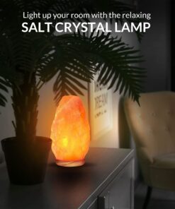 Himalayan Glow 1002 Crystal, 6-8 Lbs, Salt Lamp Himalayan Salt Lamp 47 61u7HX N0WL