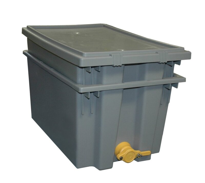 Catalog 3 Mann Lake HH231 Plastic Uncapping Tank, Gray