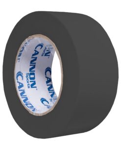 Cannon Sports Floor Marking Tape for Gymnastics, Grappling, Wrestling and Fitness Training (2 inch, Black) 2 3 61u8idcjmS