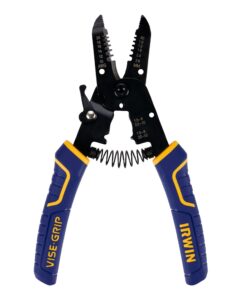 Alternative view of IRWIN VISE-GRIP Wire Stripping Tool / Wire Cutter, 7-Inch (2078317) , Blue Cutter only
