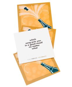 Alternative view of TableTopics to GO Celebrate - 40 Conversation Cards for Parties, Getting to Know You Game, Great Gift