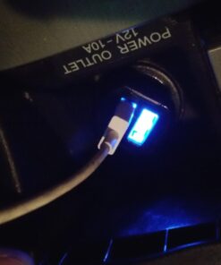 Scosche USBC242M ReVolt Universal Cigarette Lighter Multi Device Compact Dual Port USB Car Charger, Fast Charge Two Devices Simultaneously, Black Dual USB-A 24W 27 61uAcFgcQL