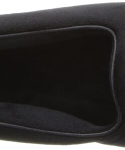 Dearfoams Women's 745 Mule 11-12 Black 11 61uArAguzIL