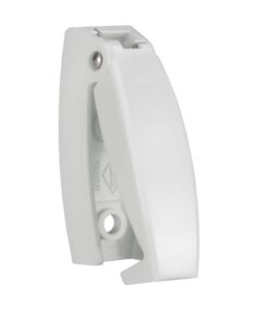 Alternative view of RecPro RV White Rounded Baggage Door Catch Compartment Clips Latch | Camper Trailer Motor Home (5 Pack) 5 Pack