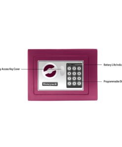 Honeywell Safes & Door Locks 5005P Steel Security Safe with Digital Lock, 0.17-Cubic Feet, Pink 26 61uClwDP5ZL