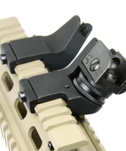 Alternative view of Green Blob Outdoors Tactical (45 Degree Rigid) Front and Rear 45 Degree Rapid Transition Sight Set BUIS Backup Offset Iron Sights