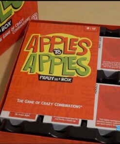Mattel Games Apples to Apples Party in a Box Family Game with over 500 Cards 31 61uD1HmPTvL