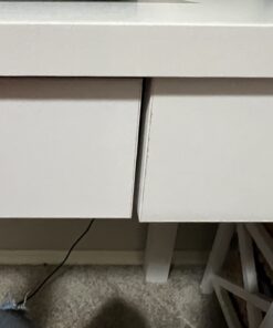 Ameriwood Home Desk Parsons, White 39 61uD6 Q1gTL