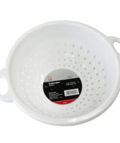 Alternative view of Chef Craft Select Plastic Deep Colander, 11x5 inch 5 quart, White
