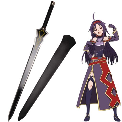 Yongli Sword Sword Art Online SAO Kirito Asuna Cosplay Sword Japanese Anime Game Katana Carbon Steel Blade Yuuki