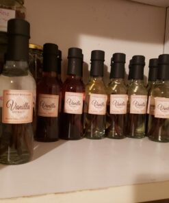 nicebottles Clear Glass Woozy Bottles with Shrink Capsules, 5 Oz, Case of 12 5 Oz with Screw Caps & Shrink Capsules - Pack 12 22 61uFi0vd24L