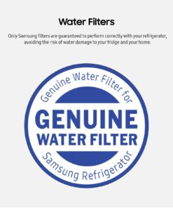 Alternative view of SAMSUNG Genuine Filters for Refrigerator Water and Ice, Carbon Block Filtration for Clean, Clear Drinking Water, DA29-00020B-2P, 2 Pack Filter