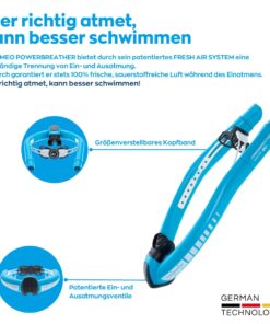 POWERBREATHER Sport Blue/ Blue 10 61uGZQJ8oL