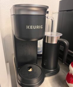 Keurig K-Cafe SMART Single Serve K-Cup Pod Coffee, Latte and Cappuccino Maker, Black 84 61uIQZr8 hL
