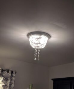 KUPOO Magnificent 16 Feet Crystal Acrylic Gems Bead Strands, Manzanita Crystals, Tree Garlands, Christmas Decoration 27 61uIhbZtAnL