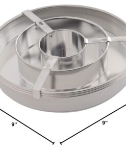Norpro - 3813 Norpro Checkerboard Cake Pan Set, One Size, as shown 26 61uJ4tQDOpL