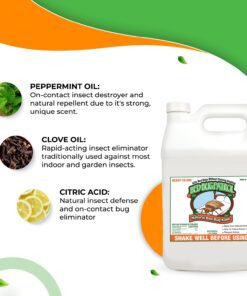 Bed Bug Spray by Bed Bug Patrol - Natural Bed Bug Killer - Child & Pet Safe - Plant Based - Non-Toxic - Effective Natural Treatment - for Home, Vehicles, Mattresses & Furniture - 128oz | 1 Gallon 128oz (Refill) 8 61uJx SZr5L