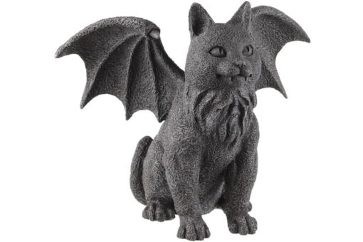 Pacific Giftware Winged Cat Gargoyle Statue Figurine Myth Fantasy