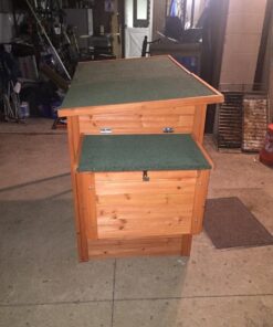 TRIXIE Pet Products Chicken Coop with Outdoor Run, 66.75 x 30.25 x 41.25 inches 66.8"L x 30.3"W x 41.3"H 69 61uO5XASIVL