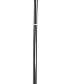 SPARTA Plastic Dust Pan, Upright Pan With 2 Piece Handle For Cleaning, 11 X 12 X 3.5 Inches, Black 36 Inches 1 9 61uS7CBVHDL